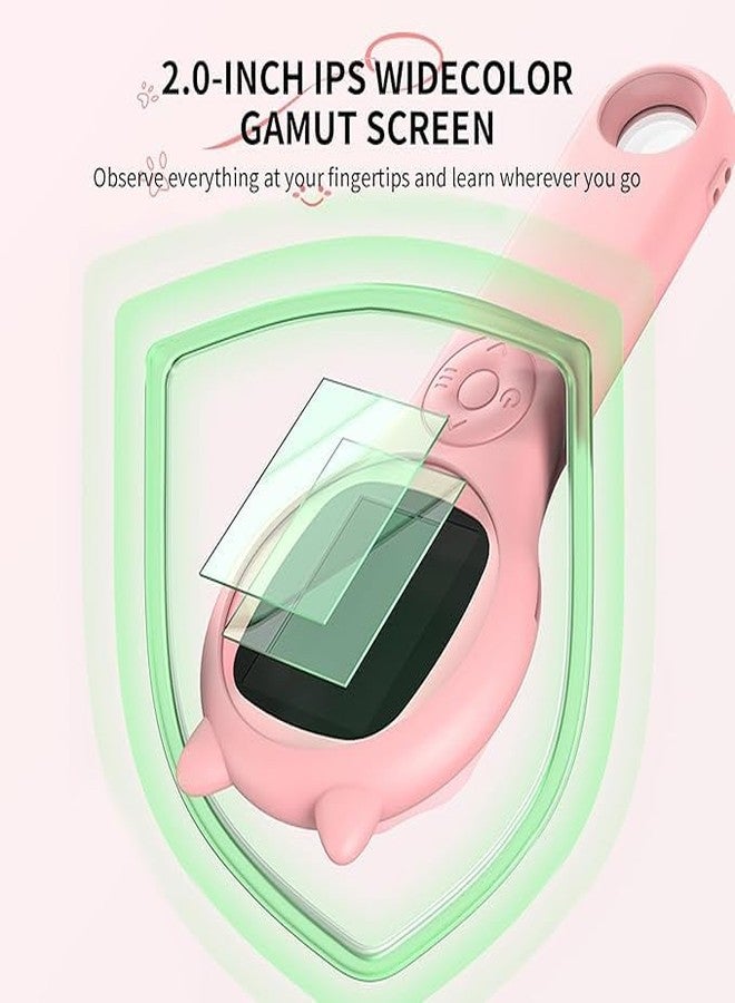 SANTALON Digital Pocket Microscope for Kids up to 400X | Portable Handheld Magnifying Glass & Learning Microscope for Students | STEM Science Exploration Kit for School Projects & Interactive Learning - Image 4